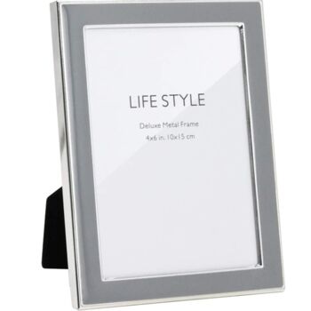 Modern Metal Picture Frame Display For Desk Wall, 12 of 12