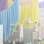 Pastel Streamer Ceiling Decoration, thumbnail 1 of 3