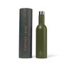 Khaki Insulated Wine Bottle, thumbnail 1 of 4