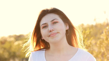 Circle Hoop Earrings In 14k Gold Fill, 5 of 5