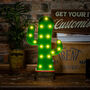 Chunky Green Cactus LED Light, thumbnail 6 of 6