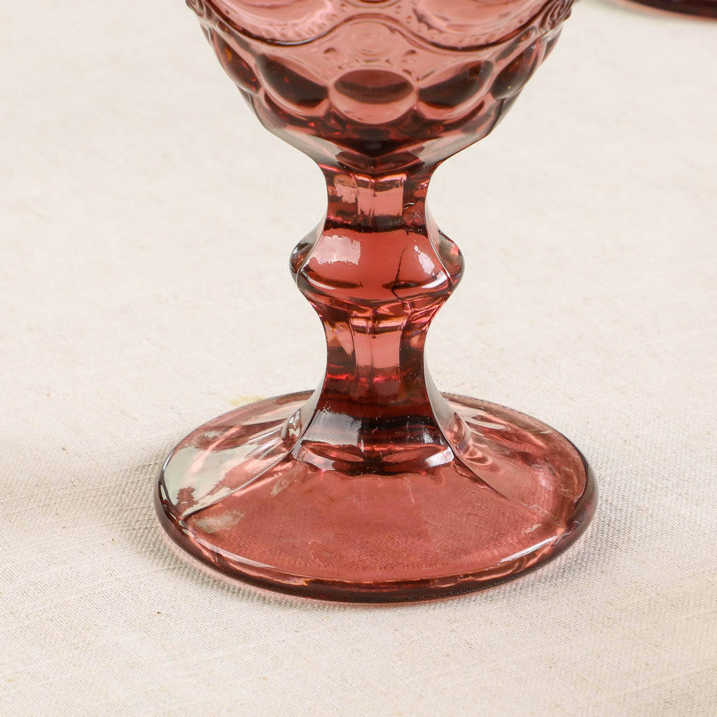 Luxury Rose Quartz Wine Glasses By Dibor