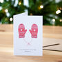 'I'm Smitten' Personalised Christmas Card, thumbnail 1 of 3