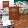 Wrexham Fc Football Personalised Gift Dragons Newspaper History Book, thumbnail 8 of 12