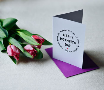 Mother's Day Card Turning Into You, 2 of 2
