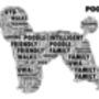 Personalised Dog Word Cloud Print, thumbnail 2 of 12