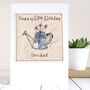 Personalised Watering Can Birthday / Retirement Card, thumbnail 1 of 10
