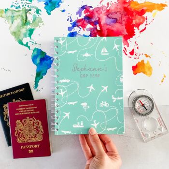 Personalised Travel Journal | Journey, 4 of 7