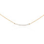 Pearl Necklace In 14k Gold Vermeil Plated, thumbnail 2 of 8