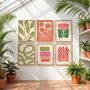 Set Of Six Abstract Art Themed Prints Bundle, thumbnail 7 of 10