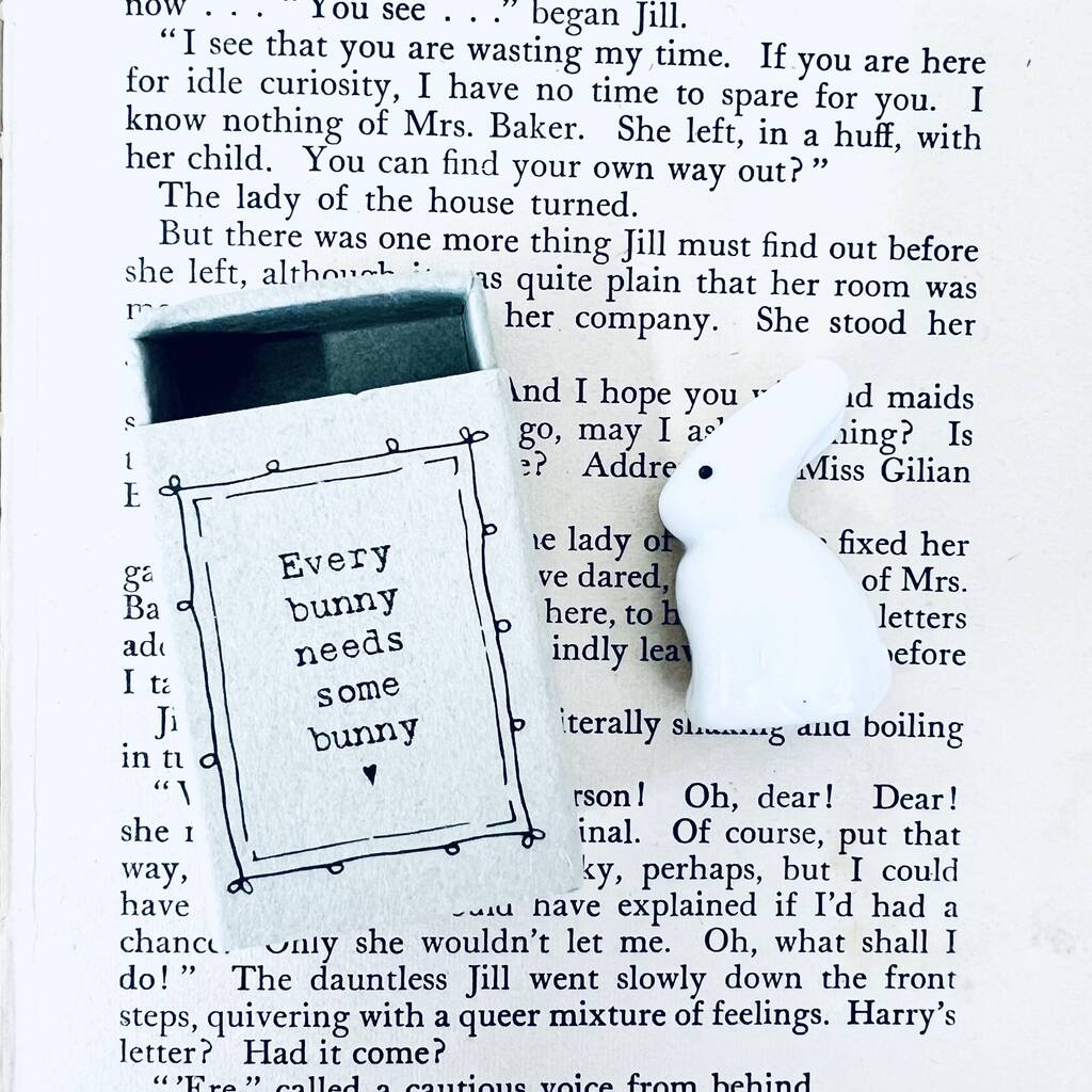 Bunny Thinking Of You Gift