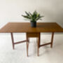 1970’s Mid Century Drop Leaf Dining Table By Schrieber, thumbnail 11 of 12