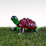 Artisan Glass Tortoise In Gift Box | Collectable | Glass Animal | Home Decor, thumbnail 1 of 5