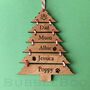 Personalised Christmas Tree Decoration, thumbnail 3 of 5