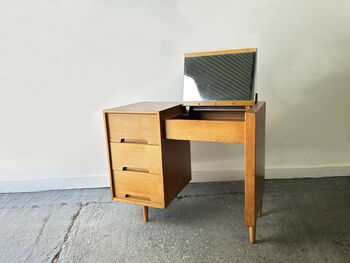 Rare Mid Century Dressing Table/Desk By Stag 1950/60s, 5 of 11