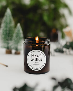Spiced Orange Cinnamon And Clove Christmas Soy Candle, 2 of 9