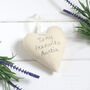 Personalised Mini Hanging Heart Birthday Gift For Her, thumbnail 3 of 12