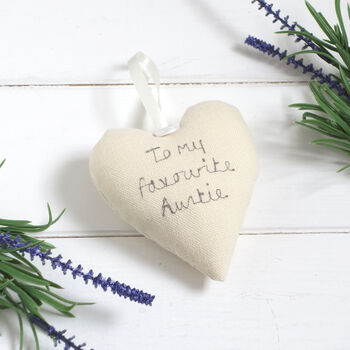 Personalised Mini Hanging Heart Birthday Gift For Her, 3 of 12