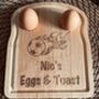 Personalised Dippy Egg And Soldiers Board, thumbnail 2 of 3
