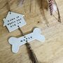 Home Is Where The Dog Is Clay Wall Hanging, thumbnail 1 of 2
