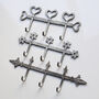 Handmade Iron Coat Rack Hooks. Choice Of Three Designs, thumbnail 1 of 12