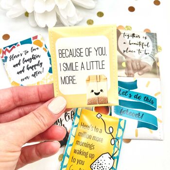 Anniversary Tea Gift Set | Paper Anniversary | Tea Gift, 10 of 12