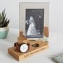 Personalised Bedside Watch Stand With Photo Frame, thumbnail 2 of 9