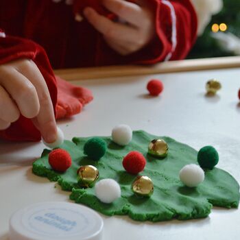 Cheeky Elf Christmas Play Dough Kit, 2 of 8