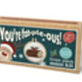 You're Fab Yule Ous! Christmas Mini Matchbox Cross Stitch Kit, thumbnail 2 of 5
