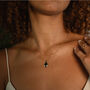 Handmade Solid 18ct Gold Medium Drop Necklace, thumbnail 4 of 4