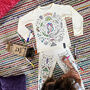 Personalised Zodiac Colour In Pyjamas With Pens, thumbnail 1 of 8