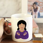 Personalised Yoga Gift Mug For Mindfulness, thumbnail 2 of 5