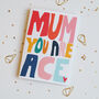Mum You Are Ace Mother's Day Card, thumbnail 2 of 6