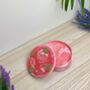 Pink Marbled Drinks Coaster With Lip, thumbnail 5 of 7