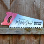 Personalised Shed Metal Saw Sign, thumbnail 2 of 3