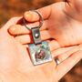Personalised New Baby Photo And Message Keyring, thumbnail 1 of 2