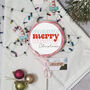 Merry Merry Merry Christmas Lollipop, thumbnail 1 of 3