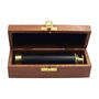 12 Inch Brass Telescope With Wooden Box, thumbnail 5 of 5