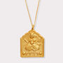 Cosmic Goddess Gold Vermeil Necklace, thumbnail 3 of 8