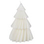 White Christmas Tree Candle, thumbnail 2 of 2