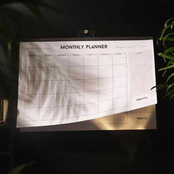 Monthly Wall Planner Note Pad, 50 Sheets, 4 of 5