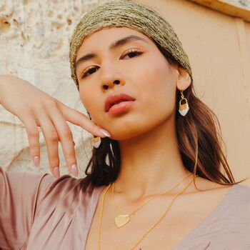 Spirit Of Harmony Earrings Gold, 6 of 9