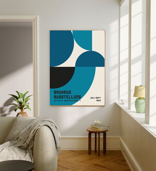 Bauhaus Mid Century German Art Print, 3 of 4