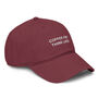 Coffee First Think Later. Cotton Embroidered Cap, thumbnail 8 of 12