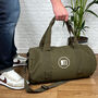 Personalised Holdall With Initials In Circle, thumbnail 2 of 4
