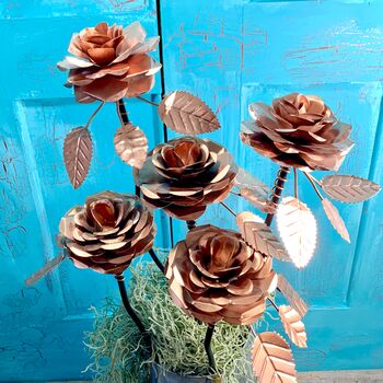 Copper Rose Bouquet Sets Ltzaf050, 10 of 12