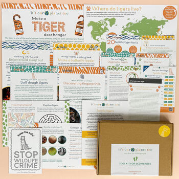Children's Eco Activity Box: Terrific Tigers, 2 of 11