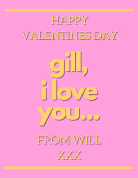 Personalised Valentine's Whisky Gift, 10 of 11