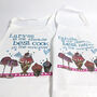 Personalised Parent And Child Aprons, thumbnail 4 of 7