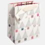 Luxury Dotty Trees Christmas Gift Bag, thumbnail 2 of 3